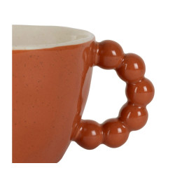 Tasse the organic terracotta 25cl de Comptoir de Famille - Objet de décoration dans Y001