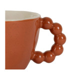 Tasse the organic terracotta 25cl de Comptoir de Famille - Objet de décoration dans Y001