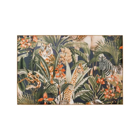 Toile savane multi 120x80cm de Comptoir de Famille - Objet de décoration dans Y001