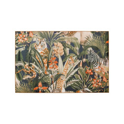 Toile savane multi 120x80cm de Comptoir de Famille - Objet de décoration dans Y001