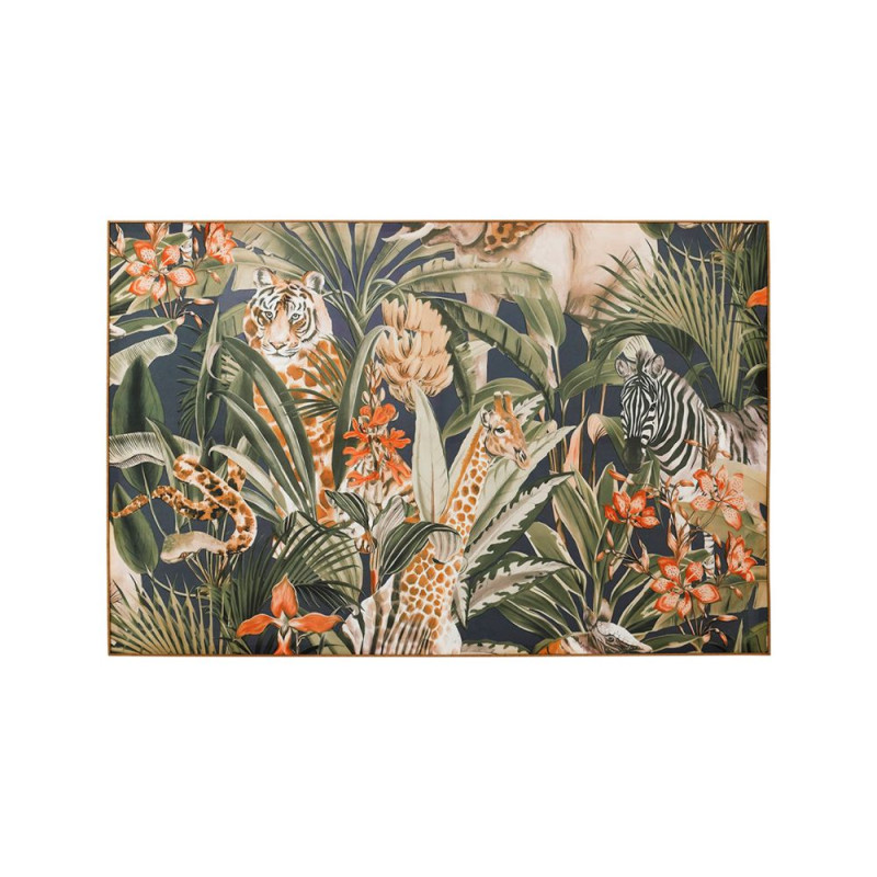 Toile savane multi 120x80cm de Comptoir de Famille - Objet de décoration dans Y001