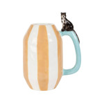 Vase panthere somptua beige h24cm de Comptoir de Famille - Objet de décoration dans Y001
