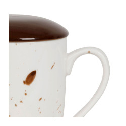 Tisaniere+filtre epura brun 40cl de Comptoir de Famille - Objet de décoration dans Y001