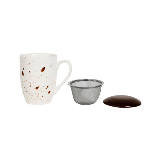 Tisaniere+filtre epura brun 40cl de Comptoir de Famille - Objet de décoration dans Y001