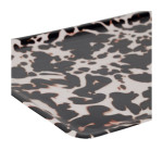 Plateau felien blanc+brun 40x30cm de Comptoir de Famille - Objet de décoration dans Y001