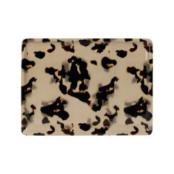 Plateau felien beige+brun 40x30cm de Comptoir de Famille - Objet de décoration dans Y001