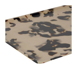 Plateau felien beige+brun 40x30cm de Comptoir de Famille - Objet de décoration dans Y001