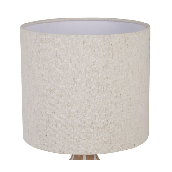 Lampe paese nude+ecru d18 h32cm de Comptoir de Famille - Objet de décoration dans Y001