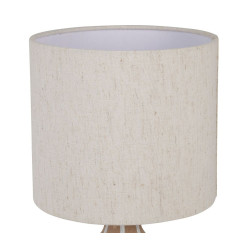 Lampe paese nude+ecru d18 h32cm de Comptoir de Famille - Objet de décoration dans Y001