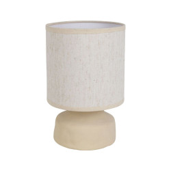 Lampe eterra ecru d15 h23cm de Comptoir de Famille - Objet de décoration dans Y001