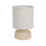Lampe eterra ecru d15 h23cm de Comptoir de Famille - Objet de décoration dans Y001