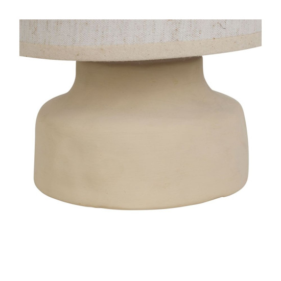 Lampe eterra ecru d15 h23cm de Comptoir de Famille - Objet de décoration dans Y001