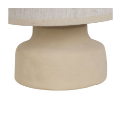 Lampe eterra ecru d15 h23cm de Comptoir de Famille - Objet de décoration dans Y001