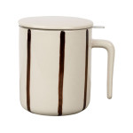 Tisaniere+filtre epura ecru 30cl de Comptoir de Famille - Objet de décoration dans Y001