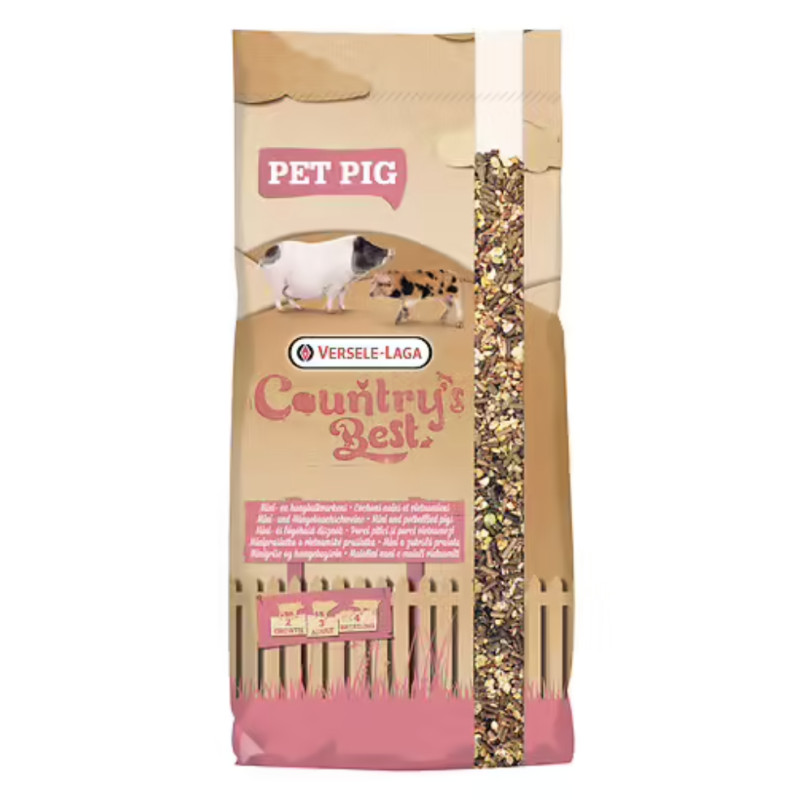 Country'S Best Pet Pig Muesli 17Kg versele laga