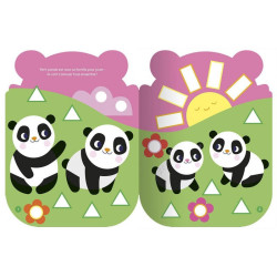 Mes gommettes formes - coucou petit panda de Jardinerie Bordeaux Libourne Gironde dans C022