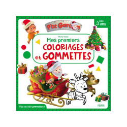 Mes premiers coloriages gommettes p'tit garcon de Jardinerie Bordeaux Libourne Gironde dans C022