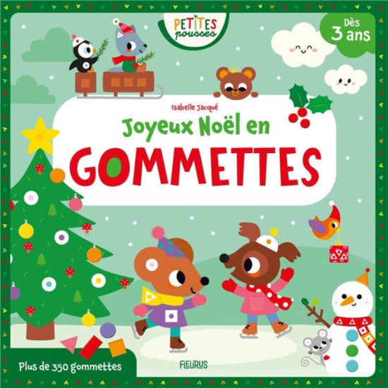 Joyeux noel en gommettes de Jardinerie Bordeaux Libourne Gironde dans C022