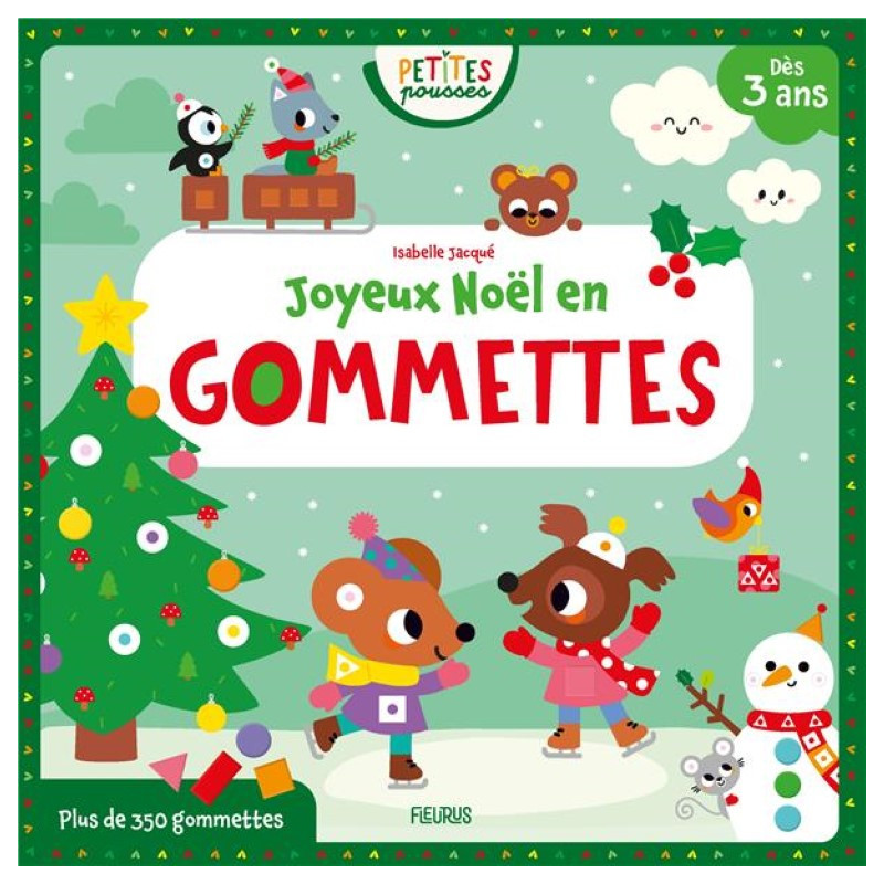 Joyeux noel en gommettes de Jardinerie Bordeaux Libourne Gironde dans C022