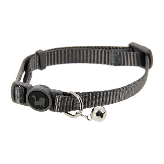 Collier chat - anti-etranglement gris de Jardinerie Bordeaux Libourne Gironde dans C022