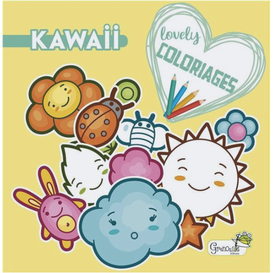 Kawaii - lovely coloriages de Jardinerie Bordeaux Libourne Gironde dans C022