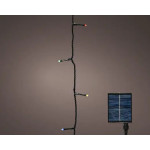 Guirlande solar 240l noir/multi 18m de Kaemingk - deco de la maison dans K002