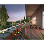 Guirlande solar 240l noir/multi 18m de Kaemingk - deco de la maison dans K002
