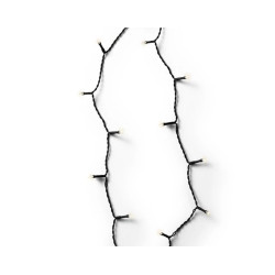 Guirlande 192l 14.3m noir/blanc chaud de Kaemingk - deco de la maison dans K002