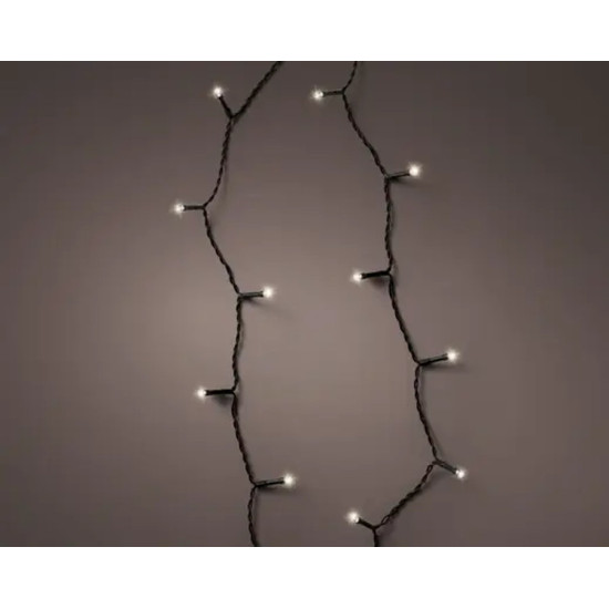 Guirlande 192l 14.3m noir/blanc chaud de Kaemingk - deco de la maison dans K002