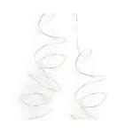 Guirlande 50l argent/blanc chaud 2.45m de Kaemingk - deco de la maison dans K002