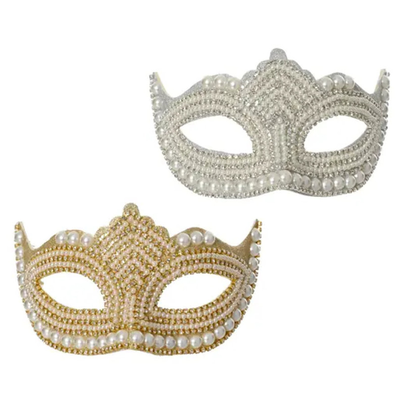 Masque polypropylene 2col ass 13cm de Kaemingk - deco de la maison dans K002
