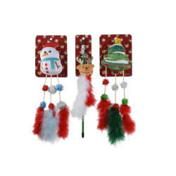 Jouet polyester chat multi 30cm 4ass de Kaemingk - deco de la maison dans K002