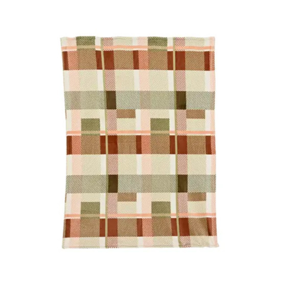 Plaid polyester multi 130x170cm de Kaemingk - deco de la maison dans K002