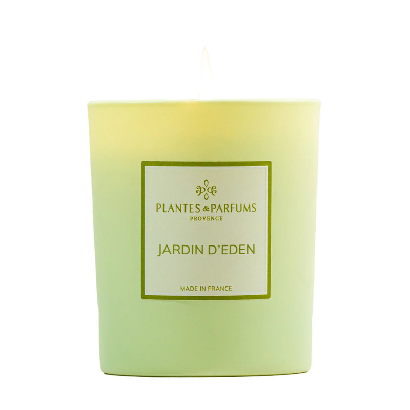 Bougie Parfumee Jardin d Eden 180g de Plantes & Parfums dans A1381