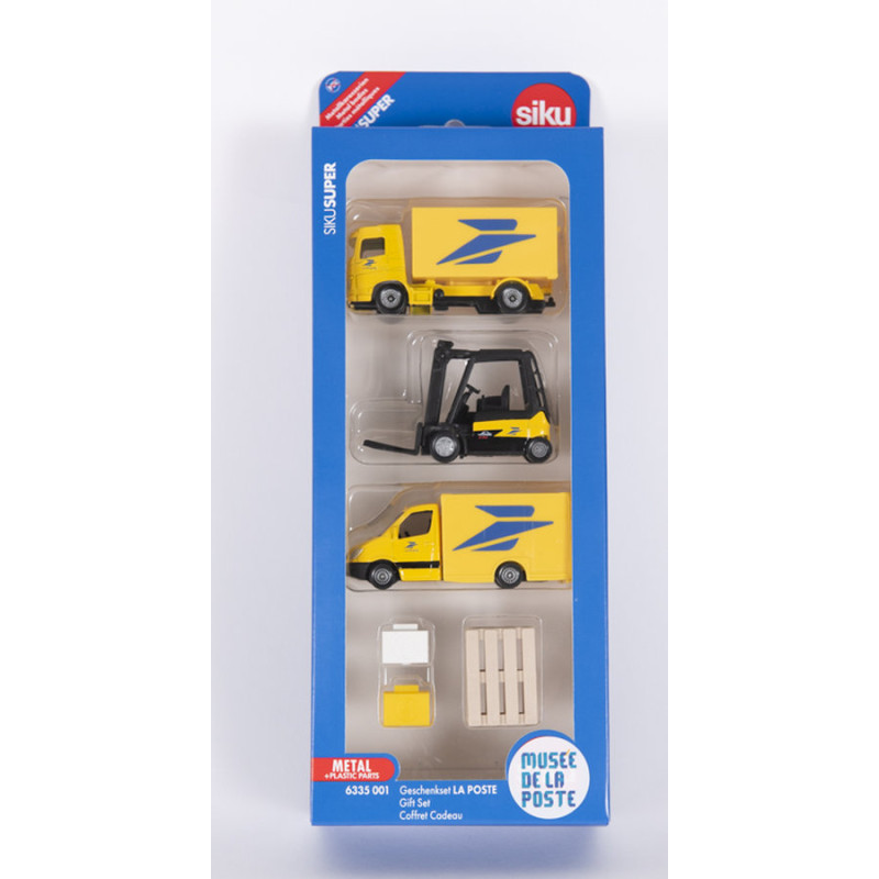 COFFRET CADEAU - LA POSTE de Siku - voiture pour enfant dans S080