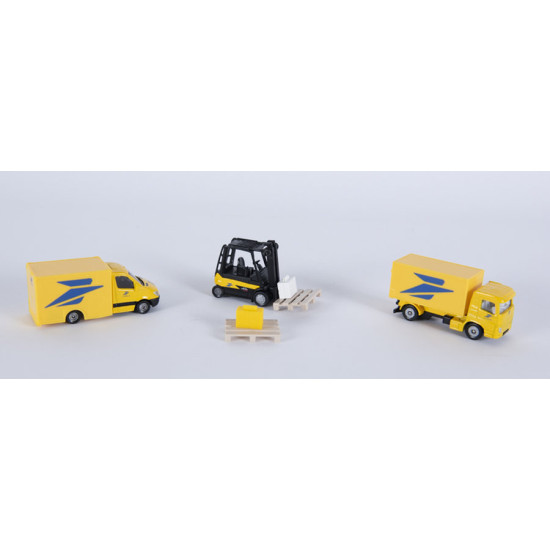 COFFRET CADEAU - LA POSTE de Siku - voiture pour enfant dans S080