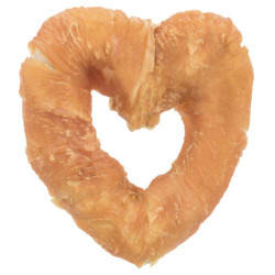 Coeur avec poulet en vrac 10 cm 70g de Trixie - Produit pour animaux dans T050