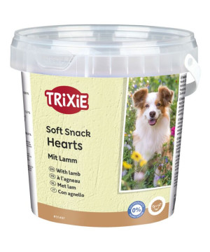 Moelleux friandise hearts à l'agneau 500g de Trixie - Produit pour animaux dans T050
