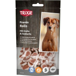 Roulés au poulet & au saumon de meer 75g de Trixie - Produit pour animaux dans T050