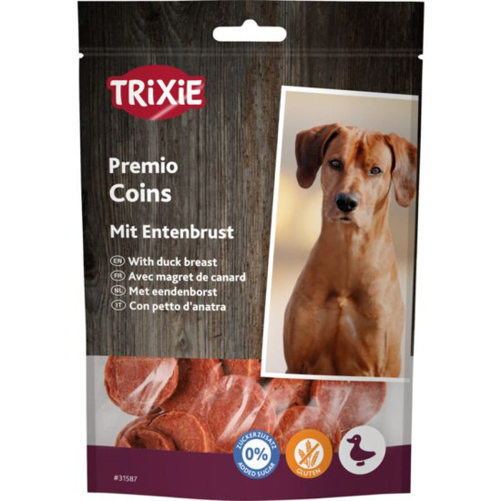 Bouchées avec magret de canard 80g de Trixie - Produit pour animaux dans T050