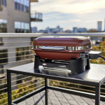 Barbecue weber lumin compact crimson red de Weber- BBQ à charbon, à gaz et électriques dans a faire
