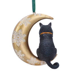 Figurine moon cat hanging ornament 9cm de Herboristerie et Esotérisme à Libourne dans W0151