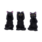 Figurine three wise felines 8.5cm de Herboristerie et Esotérisme à Libourne dans W0151