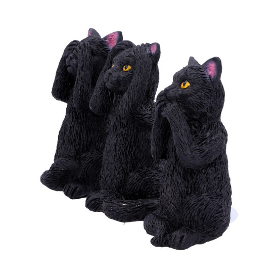 Figurine three wise felines 8.5cm de Herboristerie et Esotérisme à Libourne dans W0151