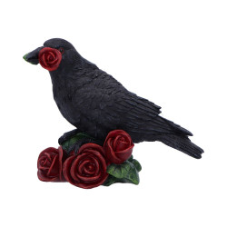 Figurine rose of the raven 14cm de Herboristerie et Esotérisme à Libourne dans W0151