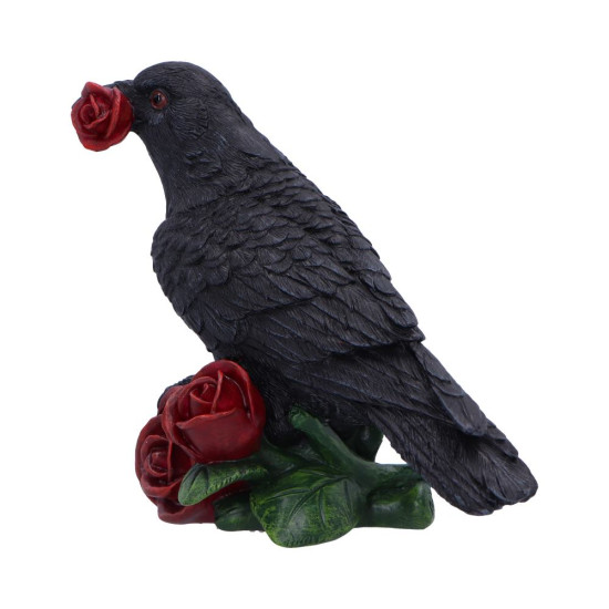 Figurine rose of the raven 14cm de Herboristerie et Esotérisme à Libourne dans W0151