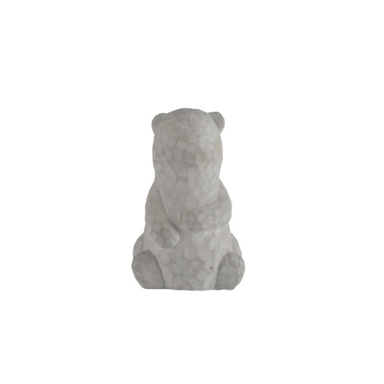 Ours paddy 10x9.5x16cm ciment gris de Jardinerie Bordeaux Libourne Gironde dans P140