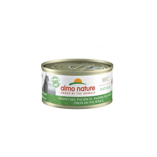 Patée pour chat hfc natural thon pacifique 70g de Almo Nature, les patées pour chats et chiens dans A061