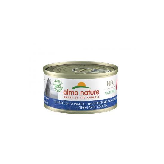 Patée pour chat hfc natural thon avec coques 70g de Almo Nature, les patées pour chats et chiens dans A061