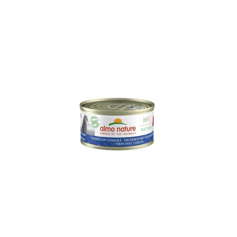 Patée pour chat hfc natural thon avec coques 70g de Almo Nature, les patées pour chats et chiens dans A061